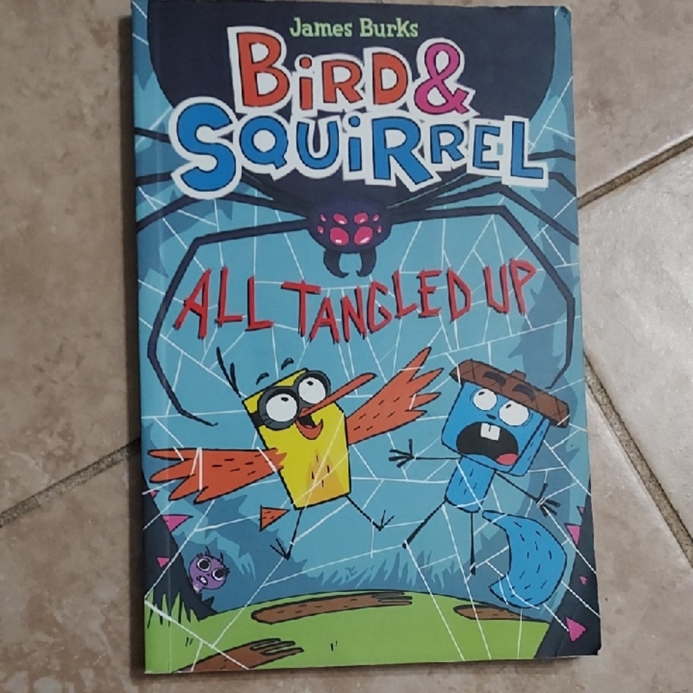 Bird & Squirrel: All Tangled Up - Blue and Orange Cover